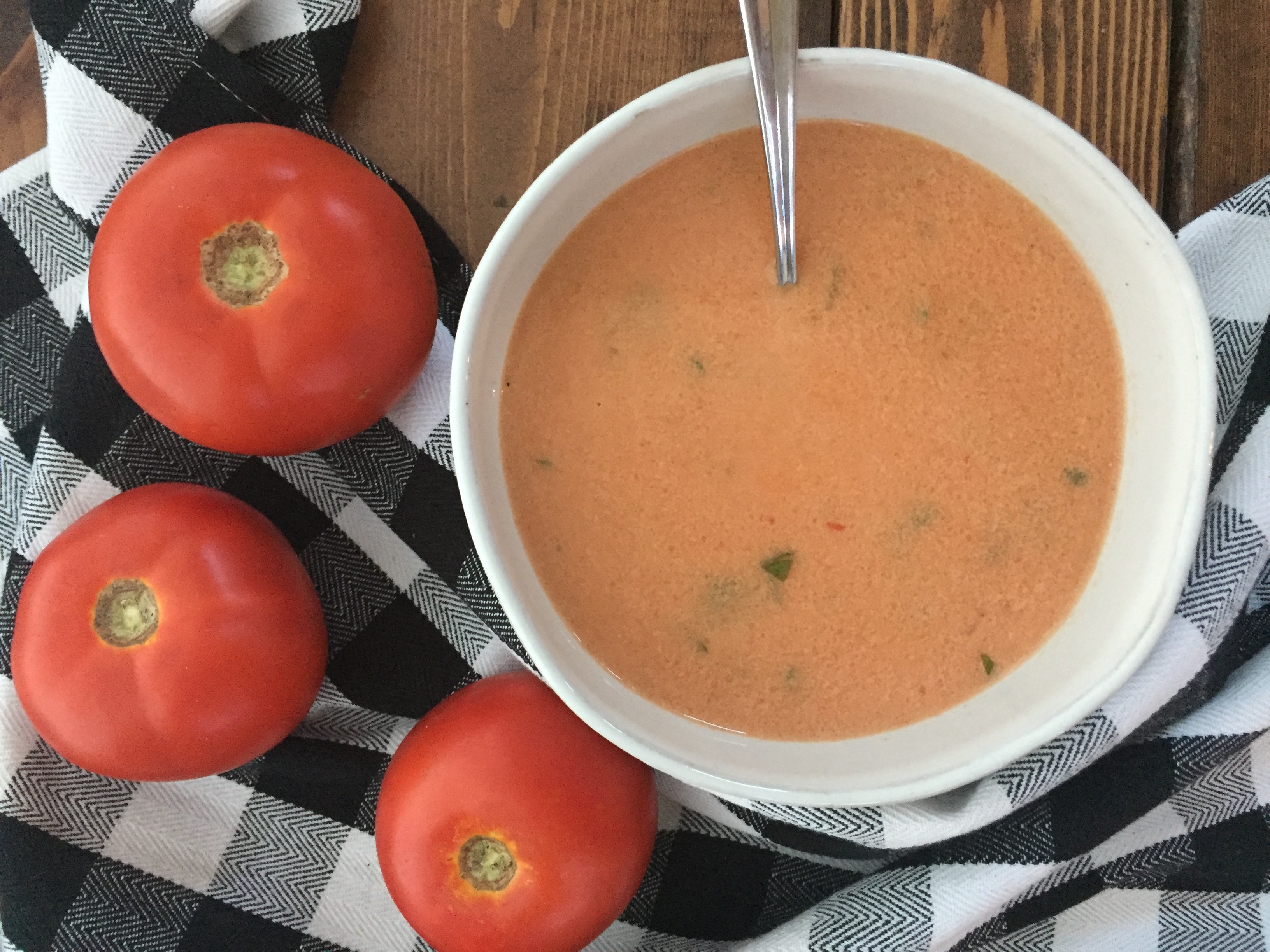 Creamy Roasted Tomato Basil Soup and What to Do with All Those Summer Tomatoes